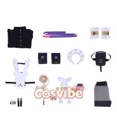 画像6: バーチャルYouTuber　VTuber　風楽奏斗　メイド衣装　コスプレ衣装　 コスチューム　 cosplay　イベント仮装 (6)