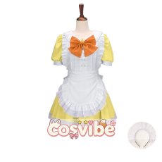 画像1: 魔法少女まどか☆マギカ　巴マミ　メイド服　コスプレ衣装　 コスチューム　 cosplay　イベント仮装 (1)