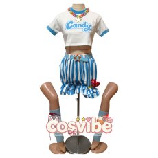画像1: ラブライブ！サンシャイン!!　渡辺曜　ヴィレッジヴァンガード　コスプレ衣装　 コスチューム　 cosplay　イベント仮装 (1)