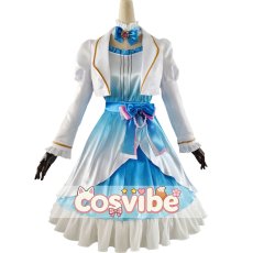 画像1: ラブライブ！サンシャイン!!　桜内梨子　Aqours　9周年記念　コスプレ衣装　 コスチューム　 cosplay　イベント仮装 (1)