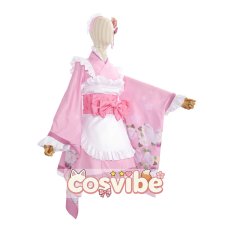 画像2: 2.5次元の誘惑　天乃リリサ　和風メイド　コスプレ衣装　 コスチューム　 cosplay　イベント仮装 (2)