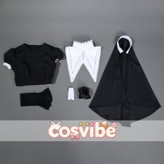 画像10: プロジェクトセカイ カラフルステージ！ feat. 初音ミク　朝比奈まふゆ　神っぽいな　コスプレ衣装　 コスチューム　 cosplay　イベント仮装 (10)