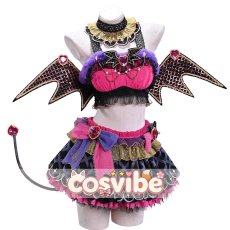 画像1: ラブライブ！サンシャイン!!　桜内梨子　小悪魔編　覚醒後　コスプレ衣装　 コスチューム　 cosplay　イベント仮装 (1)