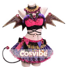 画像1: ラブライブ！サンシャイン!!　小原鞠莉　小悪魔編　覚醒後　コスプレ衣装　 コスチューム　 cosplay　イベント仮装 (1)