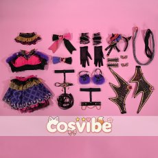 画像10: ラブライブ！サンシャイン!!　小原鞠莉　小悪魔編　覚醒後　コスプレ衣装　 コスチューム　 cosplay　イベント仮装 (10)