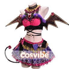 画像2: ラブライブ！サンシャイン!!　小原鞠莉　小悪魔編　覚醒後　コスプレ衣装　 コスチューム　 cosplay　イベント仮装 (2)