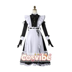 画像1: バーチャルYouTuber　VTuber　叶(かなえ)　メイド服　コスプレ衣装　 コスチューム　 cosplay　イベント仮装 (1)