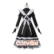 画像3: バーチャルYouTuber　VTuber　叶(かなえ)　メイド服　コスプレ衣装　 コスチューム　 cosplay　イベント仮装 (3)