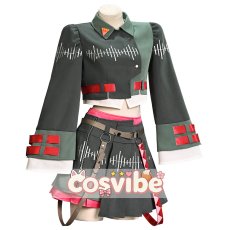 画像1: VOCALOID　重音テト　VOICEPEAK　コスプレ衣装　 コスチューム　 cosplay　イベント仮装 (1)