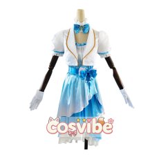 画像1: ラブライブ！サンシャイン!!　渡辺曜　Aqours　9周年記念　コスプレ衣装　 コスチューム　 cosplay　イベント仮装 (1)