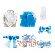 画像4: ラブライブ！サンシャイン!!　渡辺曜　Aqours　9周年記念　コスプレ衣装　 コスチューム　 cosplay　イベント仮装 (4)