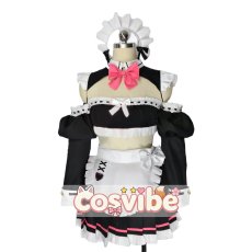 画像2: ブルーアーカイブ　黒舘ハルナ　メイド　コスプレ衣装　 コスチューム　 cosplay　イベント仮装 (2)