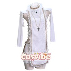 画像1: 娼年ジャンヌ　ジャンヌ　花嫁　コスプレ衣装　 コスチューム　 cosplay　イベント仮装 (1)