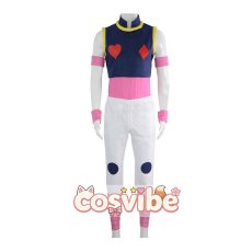 画像1: HUNTER×HUNTER　ヒソカ=モロウ　コスプレ衣装　 コスチューム　 cosplay　イベント仮装 (1)