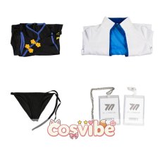画像4: ブルーアーカイブ　早瀬ユウカ　チャイナドレス　コスプレ衣装　 コスチューム　 cosplay　イベント仮装 (4)