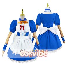 画像4: 新世紀エヴァンゲリオン　式波・アスカ・ラングレー　綾波レイ　メイドVer.　コスプレ衣装　 コスチューム　 cosplay　イベント仮装 (4)