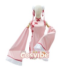 画像1: ブルーアーカイブ　柚鳥ナツ(チーパオ)　コスプレ衣装　 コスチューム　 cosplay　イベント仮装 (1)