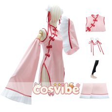 画像4: ブルーアーカイブ　柚鳥ナツ(チーパオ)　コスプレ衣装　 コスチューム　 cosplay　イベント仮装 (4)