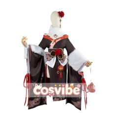 画像1: 勝利の女神：NIKKE　ラピ　晴れ着　コスプレ衣装　 コスチューム　 cosplay　イベント仮装 (1)