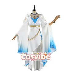画像1: Re:ゼロから始める異世界生活　エミリア　プリステラの宴　コスプレ衣装　 コスチューム　 cosplay　イベント仮装 (1)