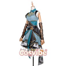 画像2: プロジェクトセカイ カラフルステージ！ feat. 初音ミク　日野森雫　ファシネイティング・アイドル　おまんじゅうでリラックス♪　コスプレ衣装　 コスチューム　 cosplay　イベント仮装 (2)