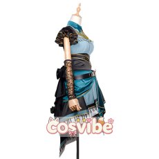 画像4: プロジェクトセカイ カラフルステージ！ feat. 初音ミク　日野森雫　ファシネイティング・アイドル　おまんじゅうでリラックス♪　コスプレ衣装　 コスチューム　 cosplay　イベント仮装 (4)