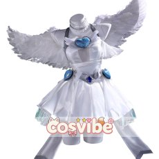 画像1: パンティ&ストッキングwithガーターベルト　ストッキング　天使　コスプレ衣装　 コスチューム　 cosplay　イベント仮装 (1)
