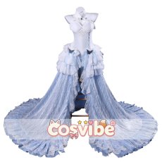 画像1: アズールレーン　チェシャー　ハイネス・イン・ホワイト　コスプレ衣装　 コスチューム　 cosplay　イベント仮装 (1)