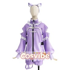 画像1: バーチャルYouTuber　VTuber　猫又おかゆ　メンバーシップ限定衣装　コスプレ衣装　 コスチューム　 cosplay　イベント仮装 (1)